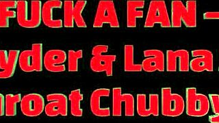 Rebel Rhyder Gags On Double Blowjob!