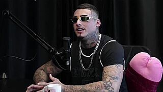 Want tips on pleasing women? Watch these brunettes strip Kylian Cria Sheer Red and suck his cock.