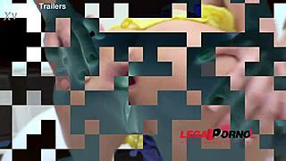 Alina Star Gapes Her Asshole With Monster Cocks In Double Anal Assfucking By Two Guys