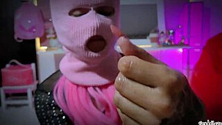 bandit girlfriend milks every drop with oily massage