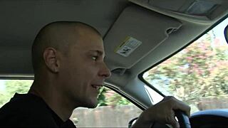 Hannah West, 18, breaks down in fishnets for deepthroat