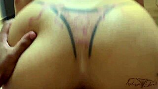 a big hard black cock for my stepmother, fucking her doggystyle and cowgirl until gaping creampie she loves