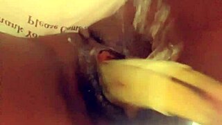 anal sex with veggies in pussy