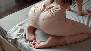 rip my jeans and fuck my shaved pussy doggystyle hard