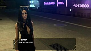 beautiful pierced milf rides in taxi during move the chains 06