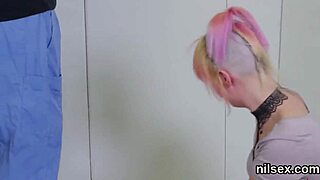 Horny Kitten Was Brought In Anal Assylum For Painful Therapy