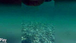 uhh, multiple creampie underwater, cum just keeps comin inside!