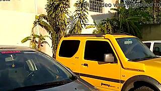 Behind the cameras with small tits