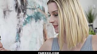 hot stepsister shares a special relationship with her stepbrother, exploring their unique bond