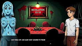 Portal Porn Demoniums Parody Hentai Game Episode 8: Spooky Succubus And Evil Morty