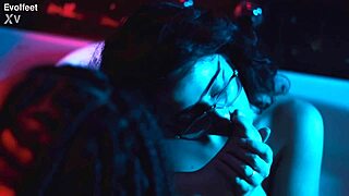 skinny slut with hairy pussy - interracial amateur bbc - european