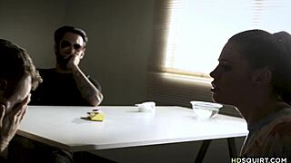 Squirter Babe Fucked by Border Patrol and BF - Adriana Chechik Chad White Tommy Pistol