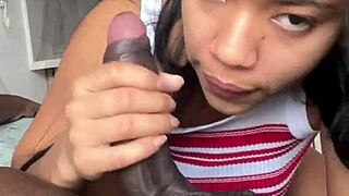 I Invite My Friend To The House While My Parents Are Away And I Finish The Huge Bbc In My Mouth -Nysdel-