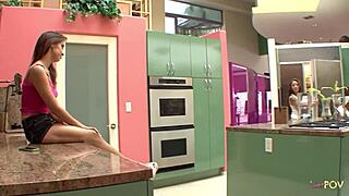 Popular girl teaches brunette sixty nine with fingering and cunnilingus