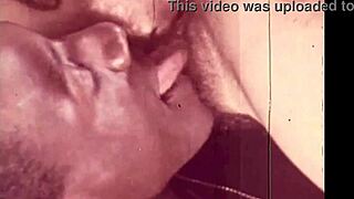 Man, vintage porn is wild with interracial banging in a hairy 3some