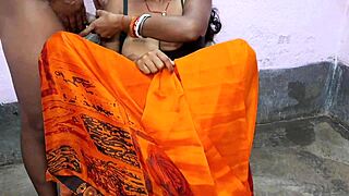 A hot 18-year-old village girl gets undressed during the first sexual experience