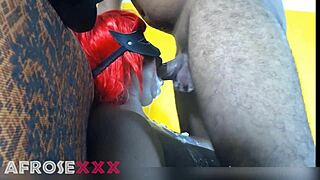 african gagger girl part 1 with intense oral