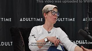 Bare Ebony Pornstars Share Big Cock In Group Fucking Interview