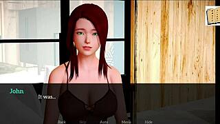 Curvy Cute Girl Shows Big Tits In 3D Stepfamily Outfit