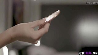 Redhead babe with small tits gets fucked in intense storyline