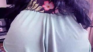 latina housewife rides husband in sensual homemade doggystyle