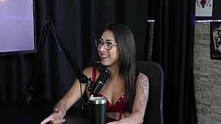 Redhead Pawg Dawnskye1962 In Sexy Stockings And No Top Gives Intense Joi With Countdown