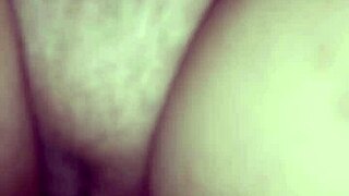 cheating wife starts early morning with hot sex and cum swapping with husband's old friend