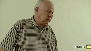 Daddy4k, this coqueta gets drilled by an old man in wild positions! 😲