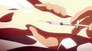 Beautiful women with large breasts in anime porn
