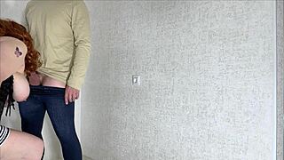 Mature BBW Milf With Big Natural Tits Spreads Her Big Ass So Anal Sex Is Visible