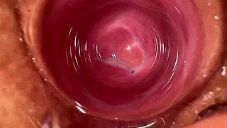 Beautiful amateur Mia's self-pleasure journey with intense orgasm