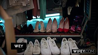 Wifey cock hungry blonde hotwife sadie rose gets creampied in front of hubby