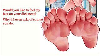 Genshin Impact JOI Solmaid JOIS Ep1 - Noelle's New Servant Paizuri Foot Worship Footjob Gentle Femdom