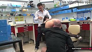 milf katya sikovas ass gets tagged by two hung colleagues in 4k.