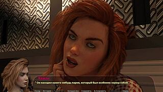 Complete Gameplay - Haleys Story Part 11 With Big Cock Orgasms!