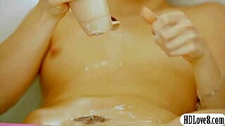 kylei ellish's first porn video with rough facial and pierced nipples