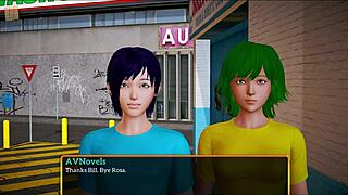 My New Family 314 With Erotic Big Tits Brunette