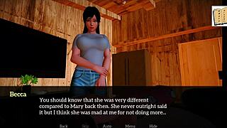 Curvy Cute Girl Shows Big Tits In 3D Stepfamily Outfit