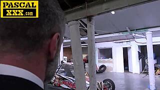 Gorgeous French MILF Takes Rough Anal Fucking