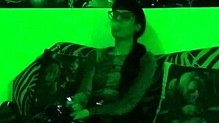 sexy goth mistress smokes a cigarette