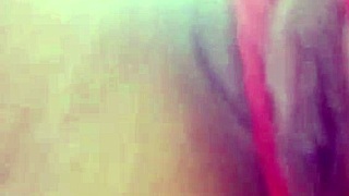 Latina with big ass masturbates passionately in her room