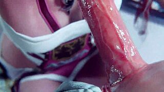 Serah Farron gets face fucked in Final Fantasy 3D.