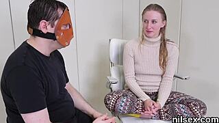 Is this flirty cutie ready for the asshole asylum's awkward treatments?