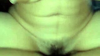 Pinay Girl Teases Boyfriend with Cute Pussy Fucking