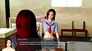 Arizona Unbridled Part 6: Red-haired beauty gets shaved and fucked