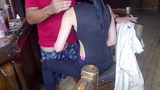 pussyjob standing sex with my stepsis just the tip