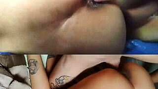 Narrow ass pierced nipples anal creampie compilation