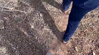 Stepsister got railed hard in jungle adventure!