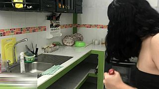 Does This Skinny Latina Stepsister Love Riding Cock For Creampie?