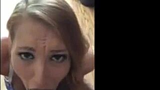 German Amateur Woman Sucks Cock In Homemade Scene